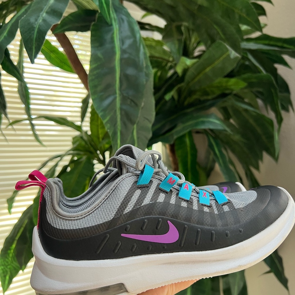 Women's Gray and Pink Athletic Shoes